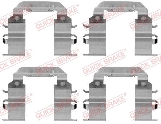 Accessory Kit, disc brake pad
